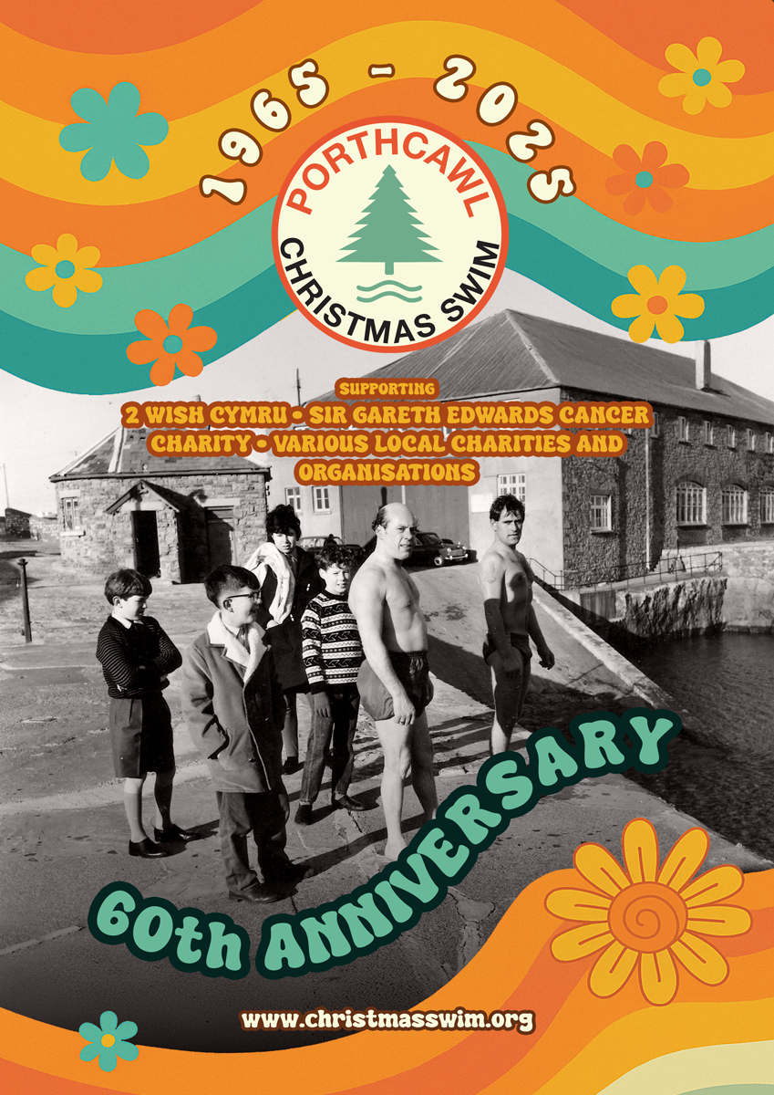 Porthcawl Christmas Swim brochure cover